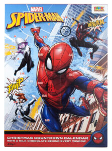 Spiderman Milk Chocolate Advent Calendar 40g_Front_HR